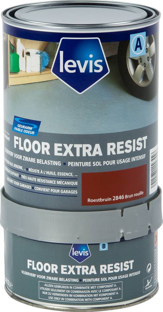 Vloerverf L.FLOOR EX.R3/4L2846ROESTBR